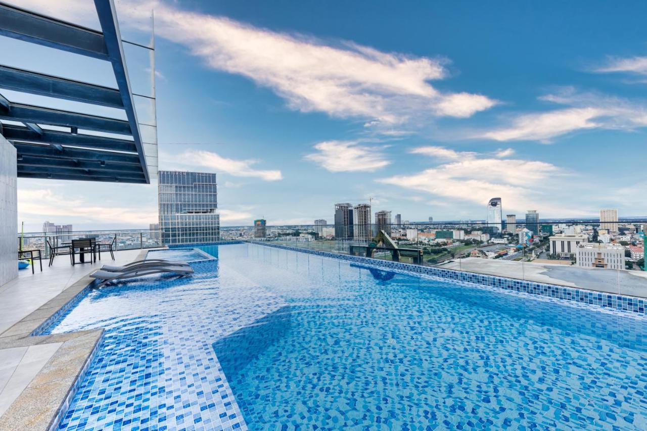 Luxcity Hotel & Apartment Phnompen Kültér fotó