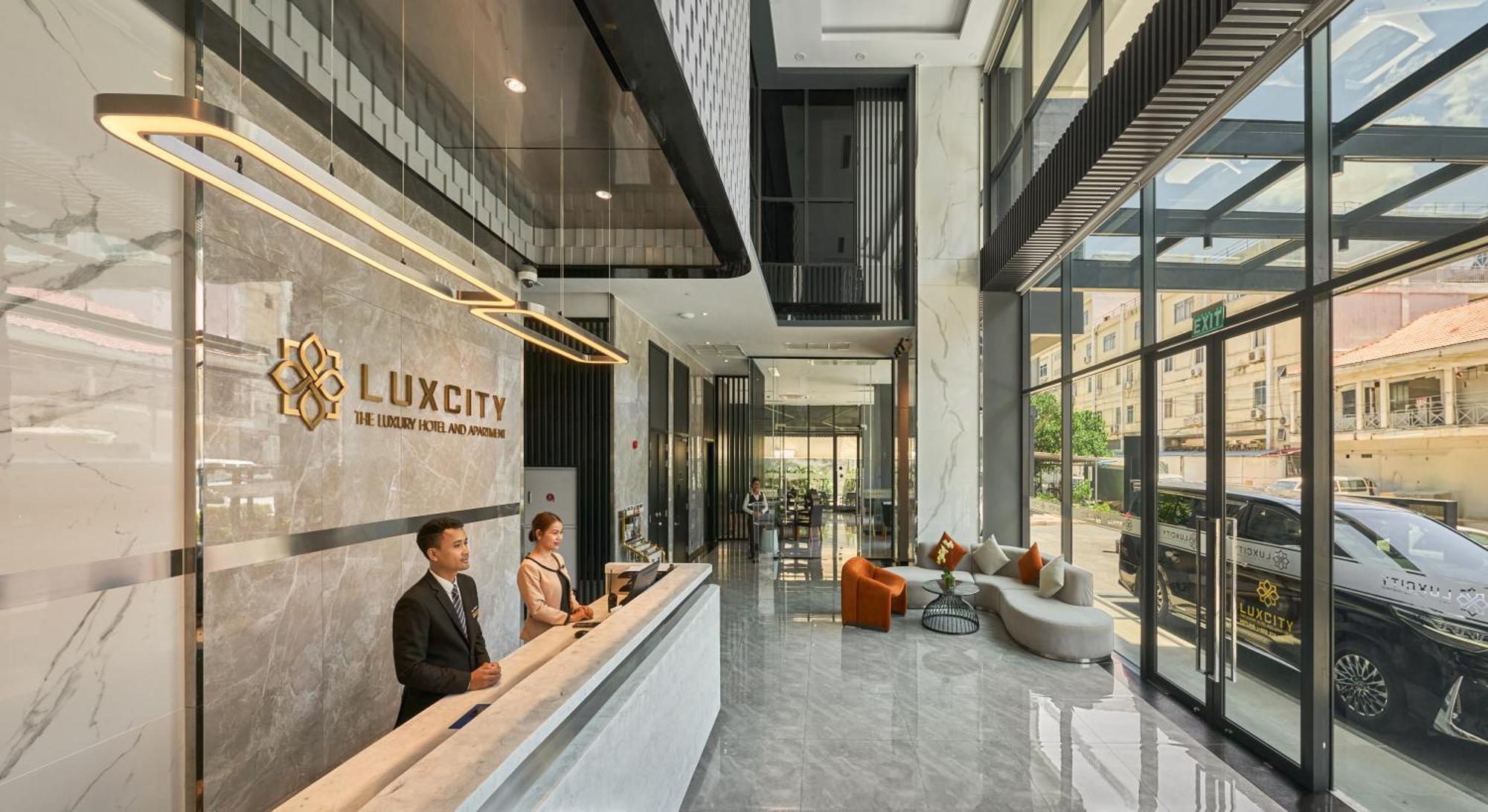 Luxcity Hotel & Apartment Phnompen Kültér fotó