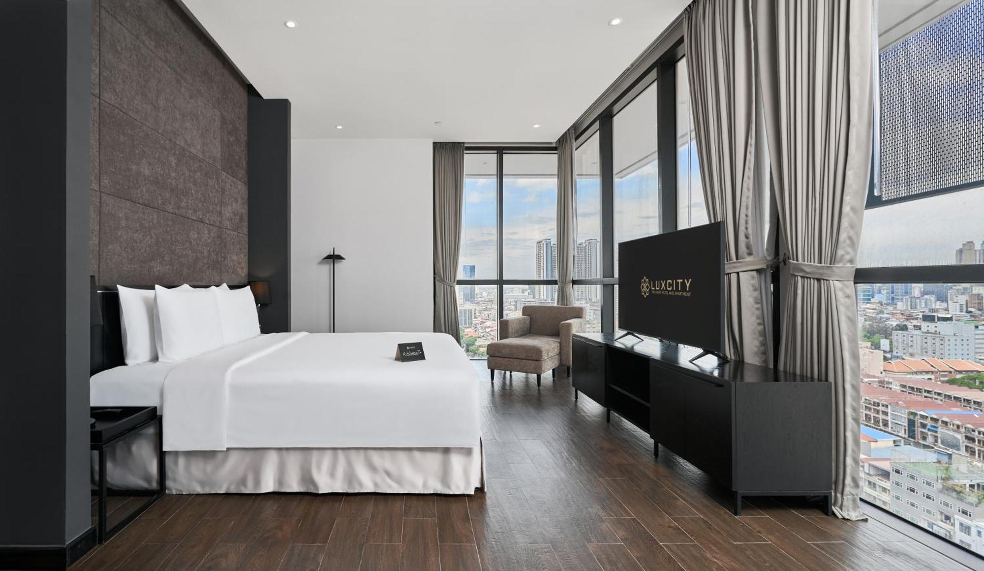 Luxcity Hotel & Apartment Phnompen Kültér fotó