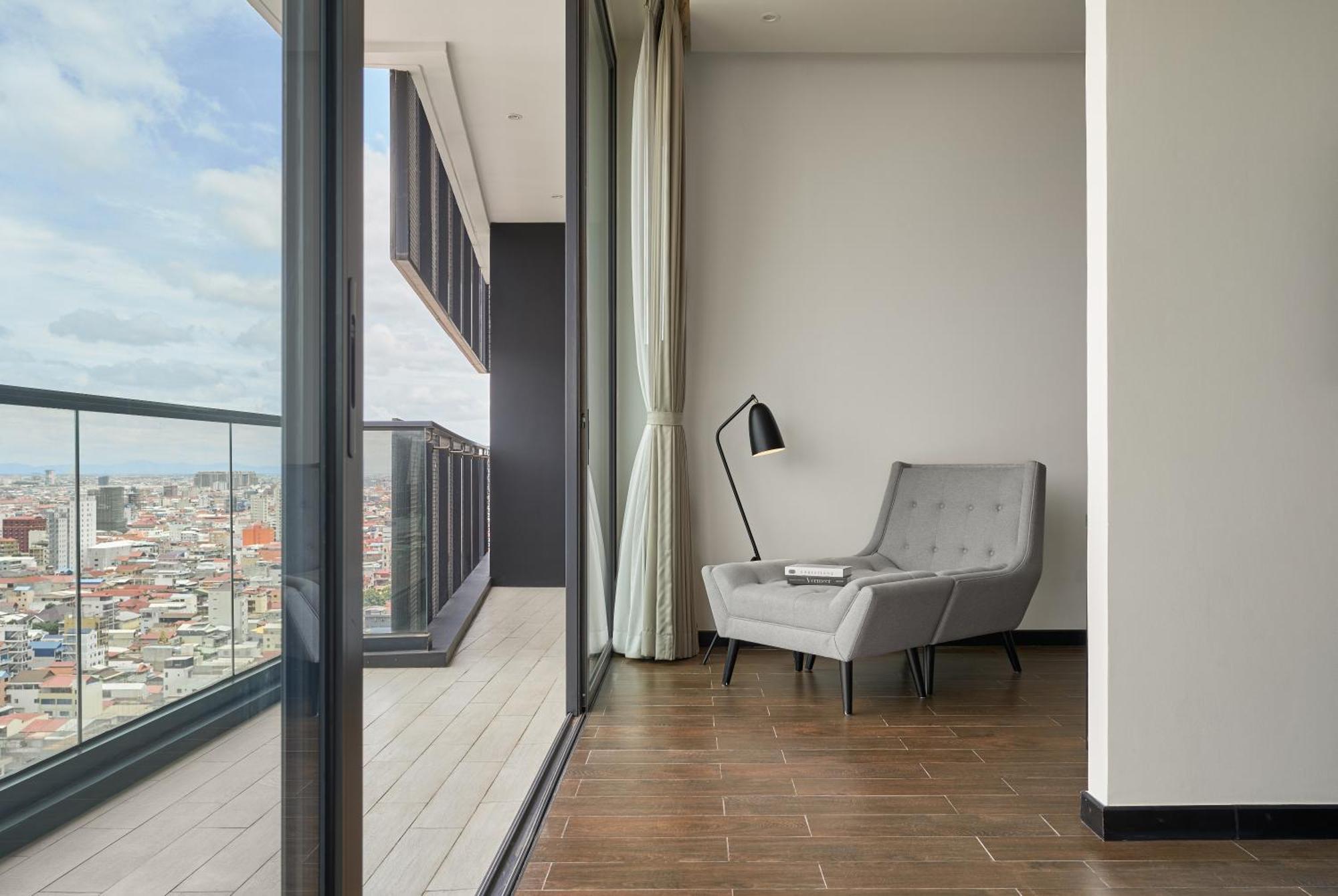 Luxcity Hotel & Apartment Phnompen Kültér fotó